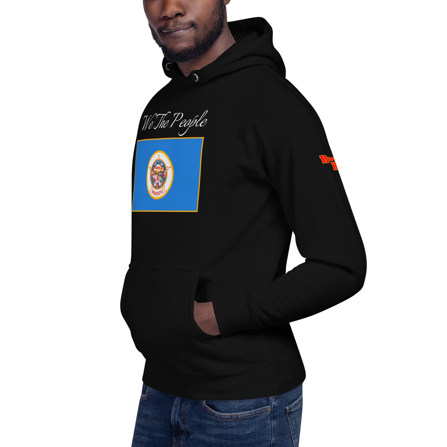 We The People Minnesota state Flag Unisex Hoodie