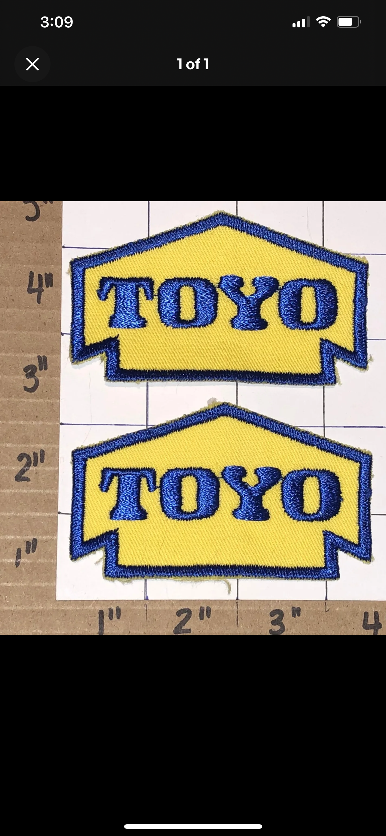 Toyo Tires Patch