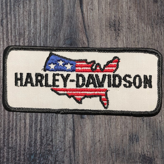 NOS Vintage Harley Davidson USA Patch