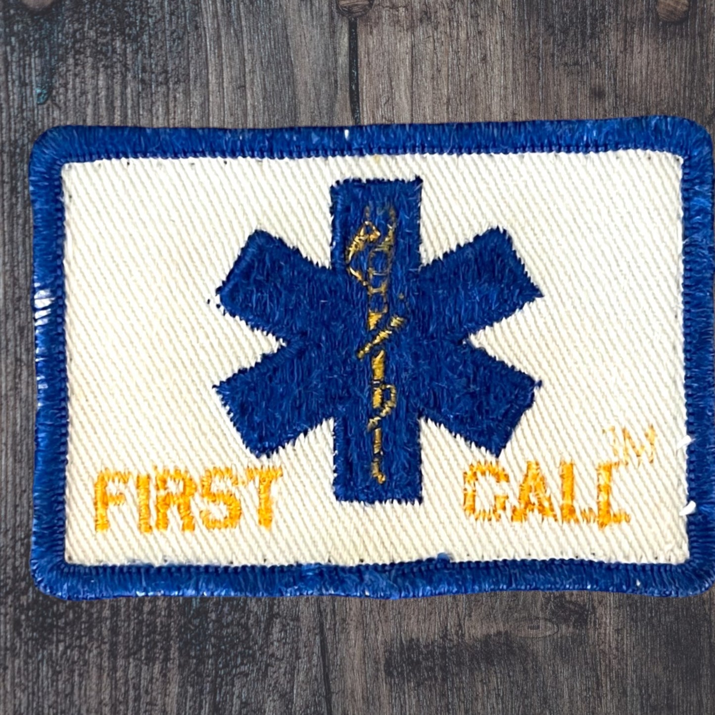 First Responder Patch "First Patch"