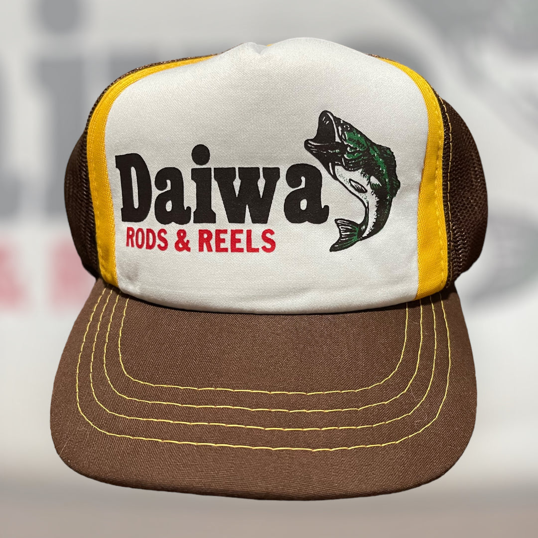 Diawa Rods & Reels Vintage Foam Crown Hat