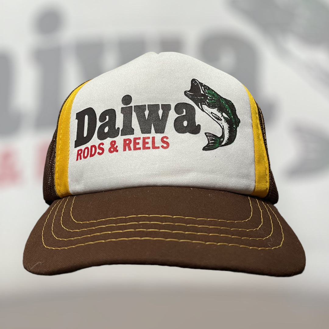 Diawa Rods & Reels Vintage Foam Crown Hat