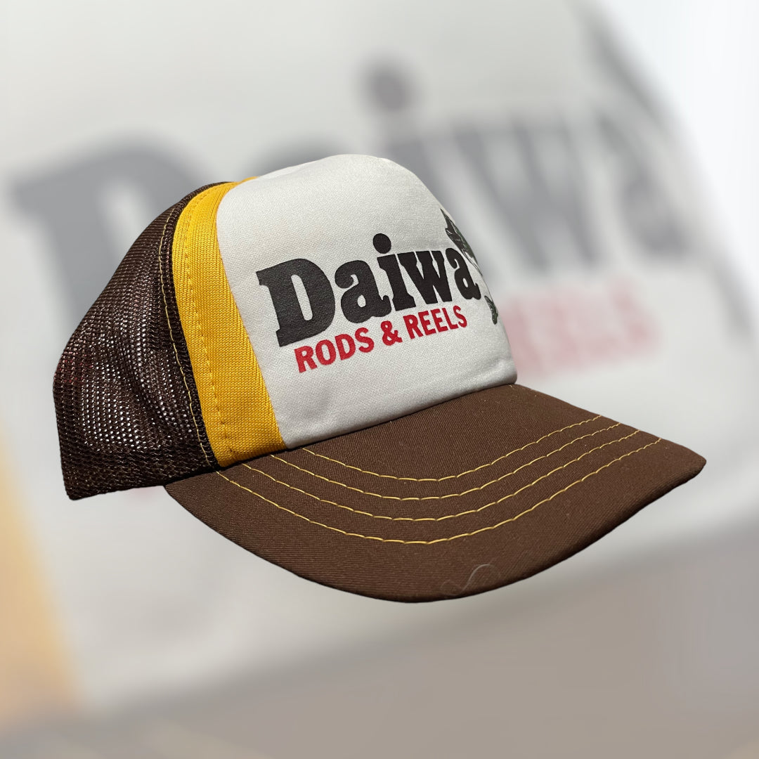 Diawa Rods & Reels Vintage Foam Crown Hat