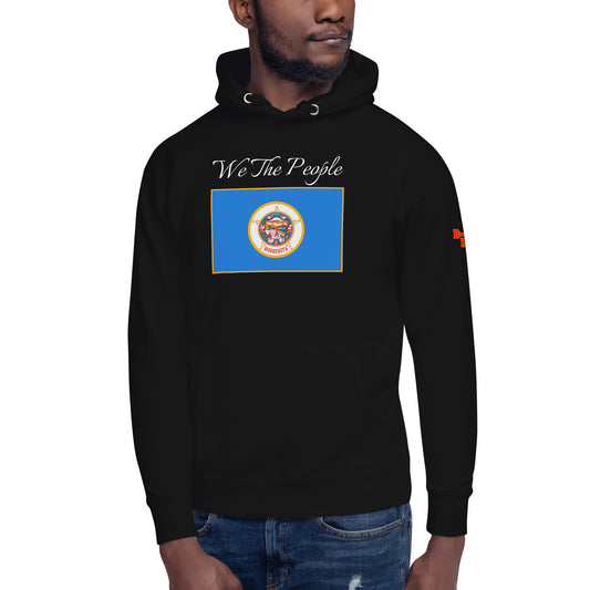 We The People Minnesota state Flag Unisex Hoodie