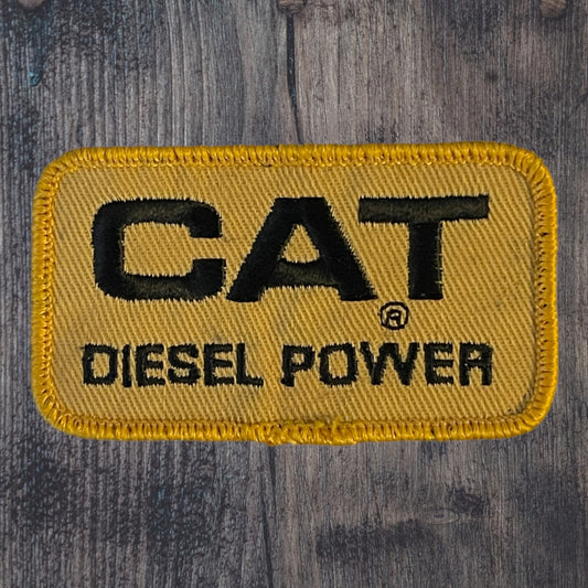 Yellow CAT Diesel Power