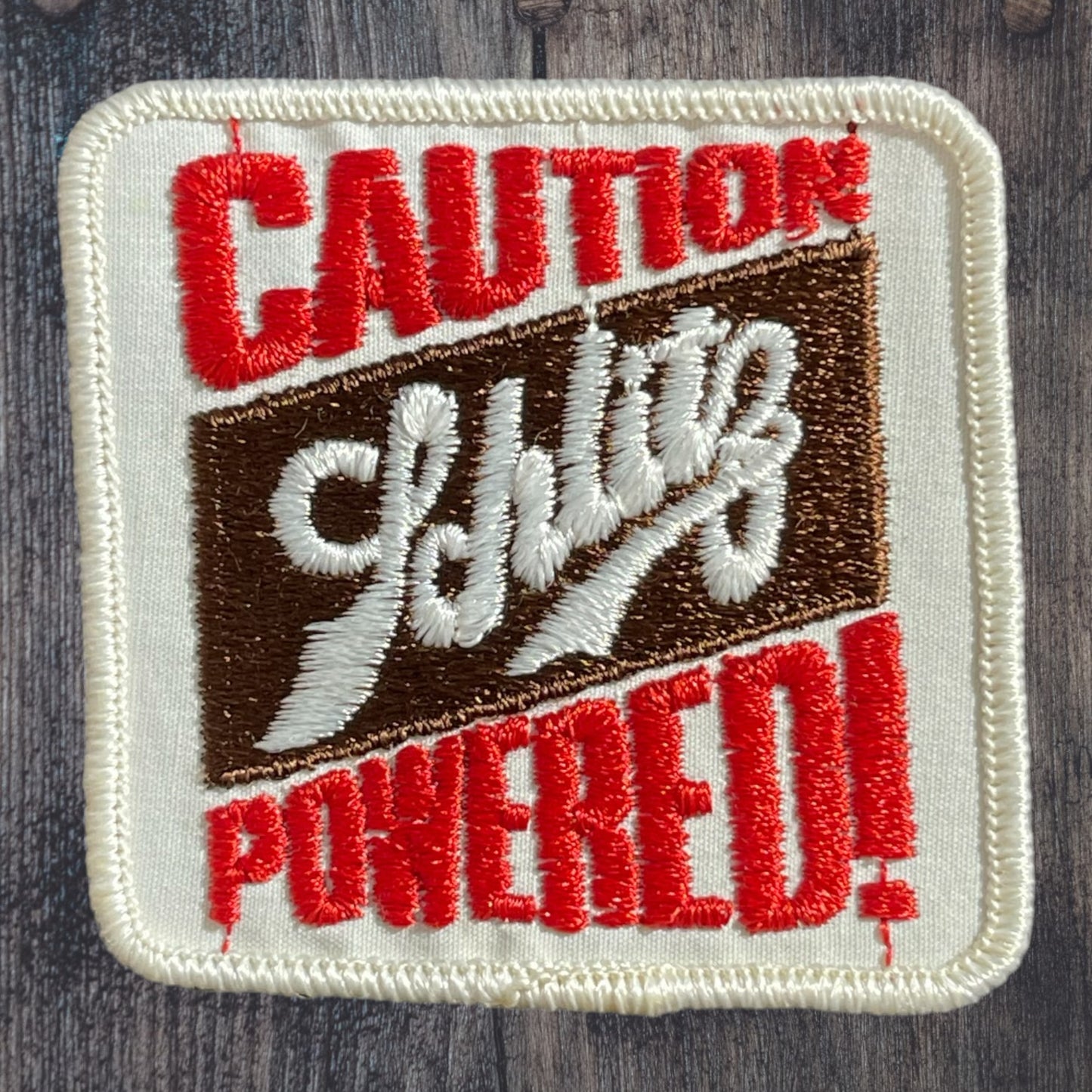 Caution Schlitz Powered!