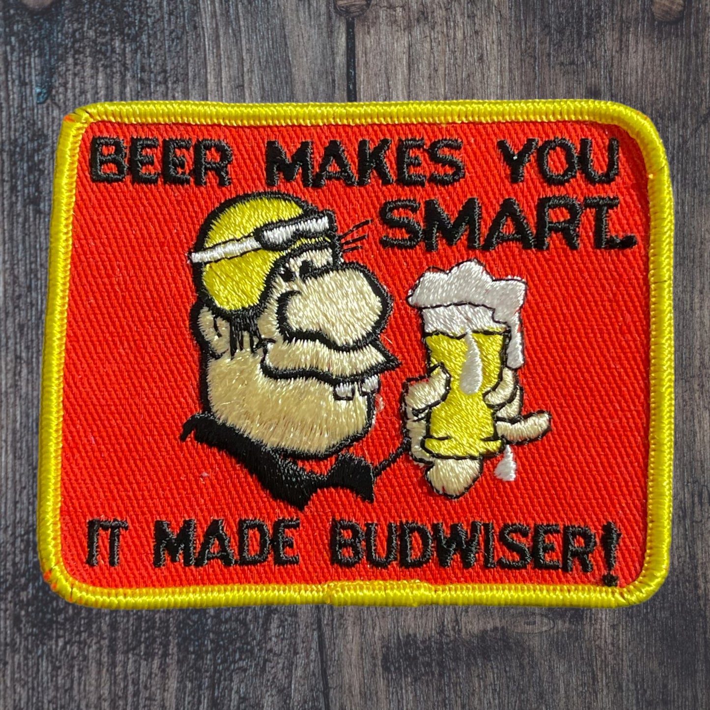 Beer makes me smart